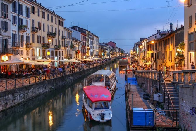 Khu phố cổ Milano