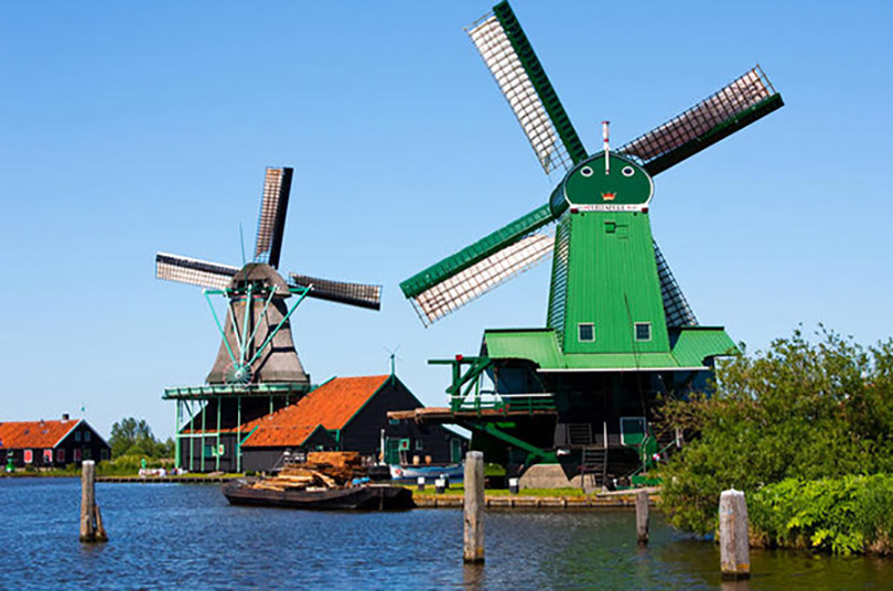 khu đồng quê Zaanse Schans