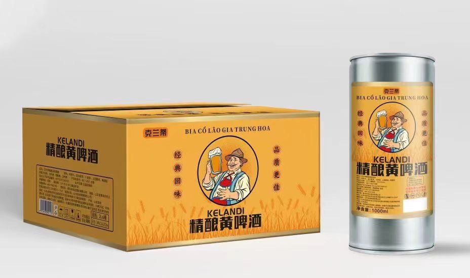 Bia cổ Lão Gia Trung Quốc 1lit - 800k/két 12 lon