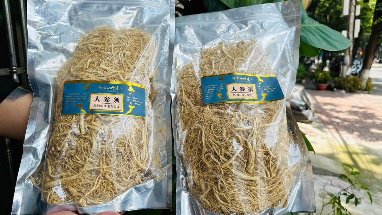 Địa chỉ mua rễ sâm Trường Bạch khô