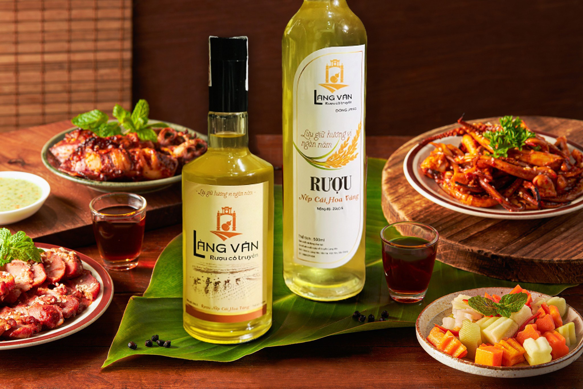 Rượu làng Vân Bắc Giang- 110k/chai 