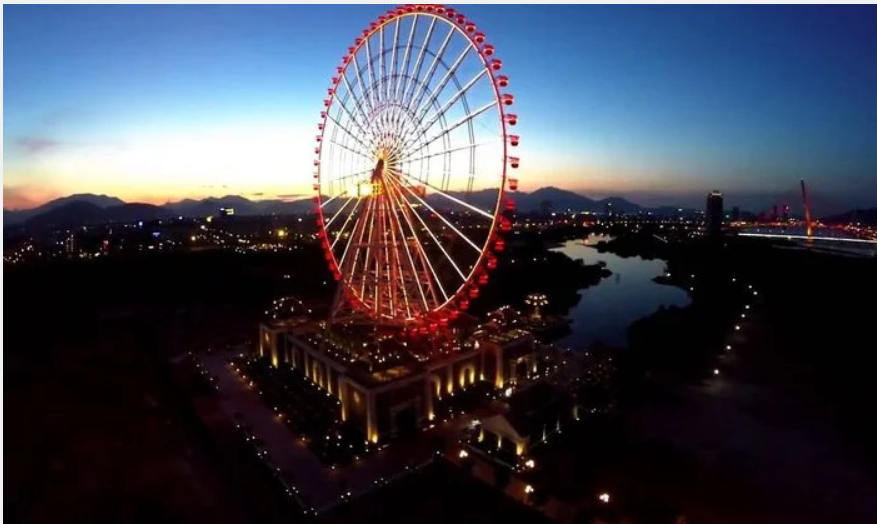 Vòng quay mặt trời Sun Wheel- niềm tự hào của Đà Nẵng