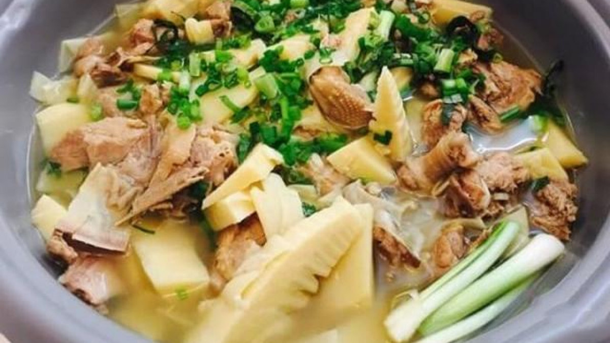 Vịt trời om măng