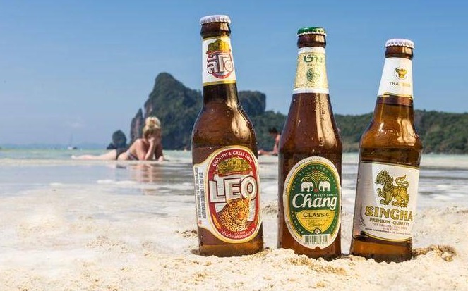 Cửa hàng phân phối bia Thái Lan ở Hà Nội